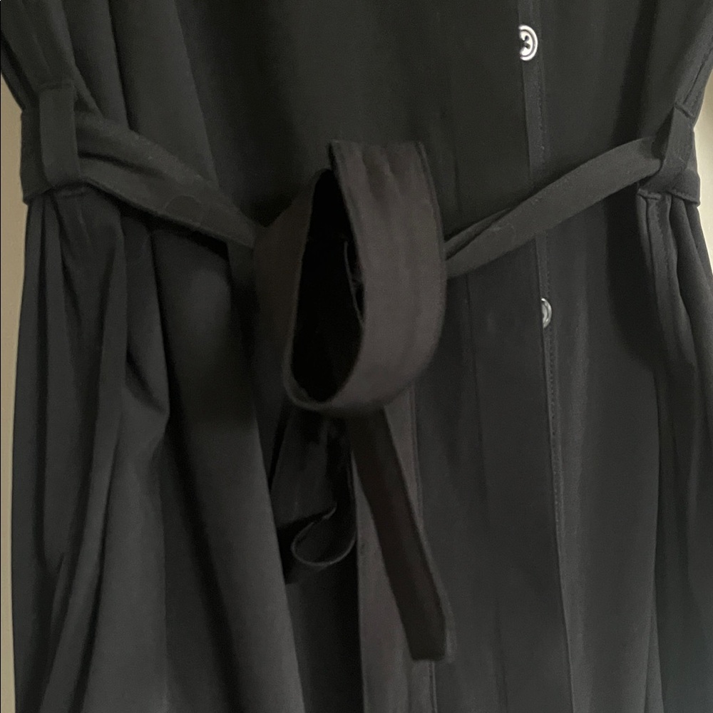 EUC | L | Athleta Classic Black Long Sleeve Dress - Picture 4 of 8